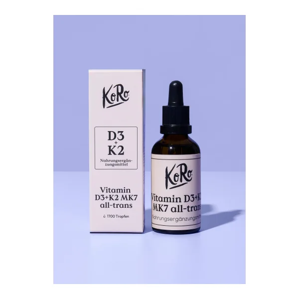 Vitamin D3+K2 MK7 Tropfen all-trans | 50 ml
