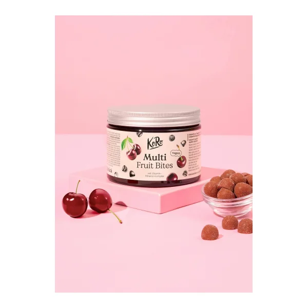 Multi Fruit Bites mit Vitamin-Mineral-Komplex | 120 Stück