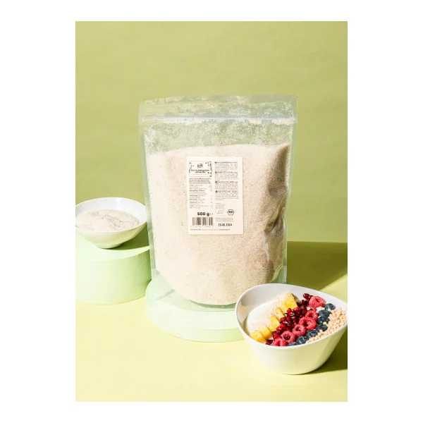 Bio Flohsamenschalen 99 % Reinheit | 500 g