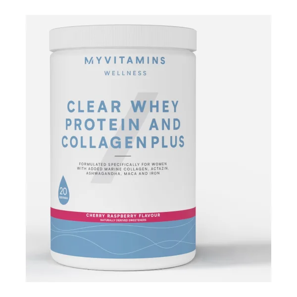 Clear Whey Protein and Collagen Plus - 486G - 20Portionen - Cherry Raspberry