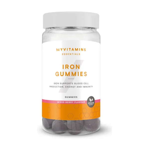Eisen-Fruchtgummis - 30Portionen - Beerenmix
