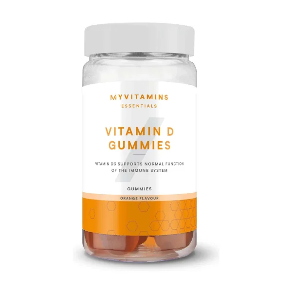 Vitamin D Fruchtgummis - 60Portionen - Orange